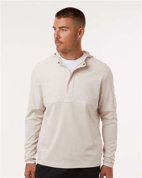 men's half-zip hooded anorak - a607