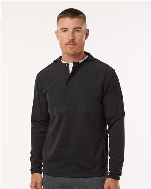 men's half-zip hooded anorak - a607