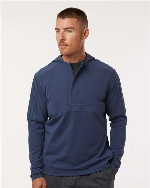 men's half-zip hooded anorak - a607