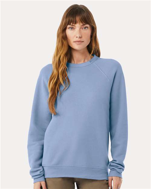 unisex sponge fleece raglan crewneck sweatshirt - 3901