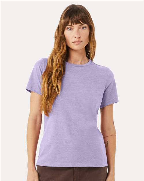 women’s relaxed fit heather cvc tee - 6400cvc