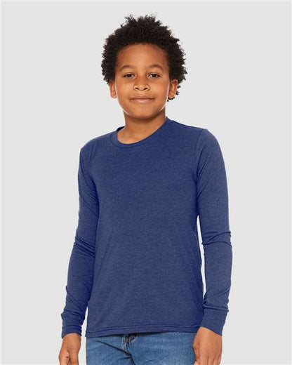 Youth Triblend Long Sleeve Tee - 3513Y