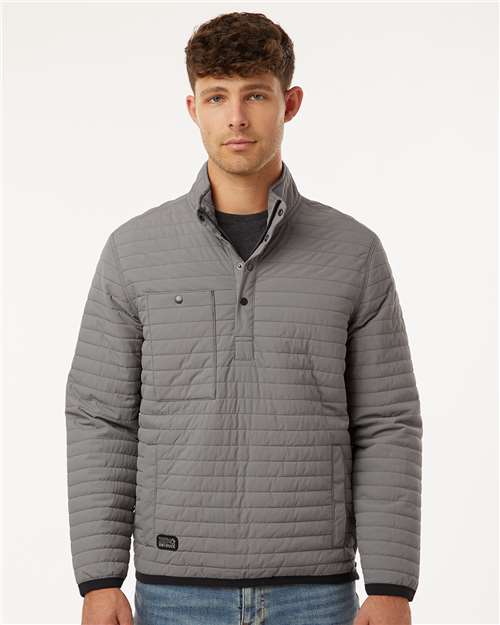 men's keystone quilted pullover - 5303