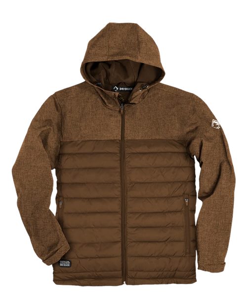men's pinnacle soft shell puffer jacket - 5324