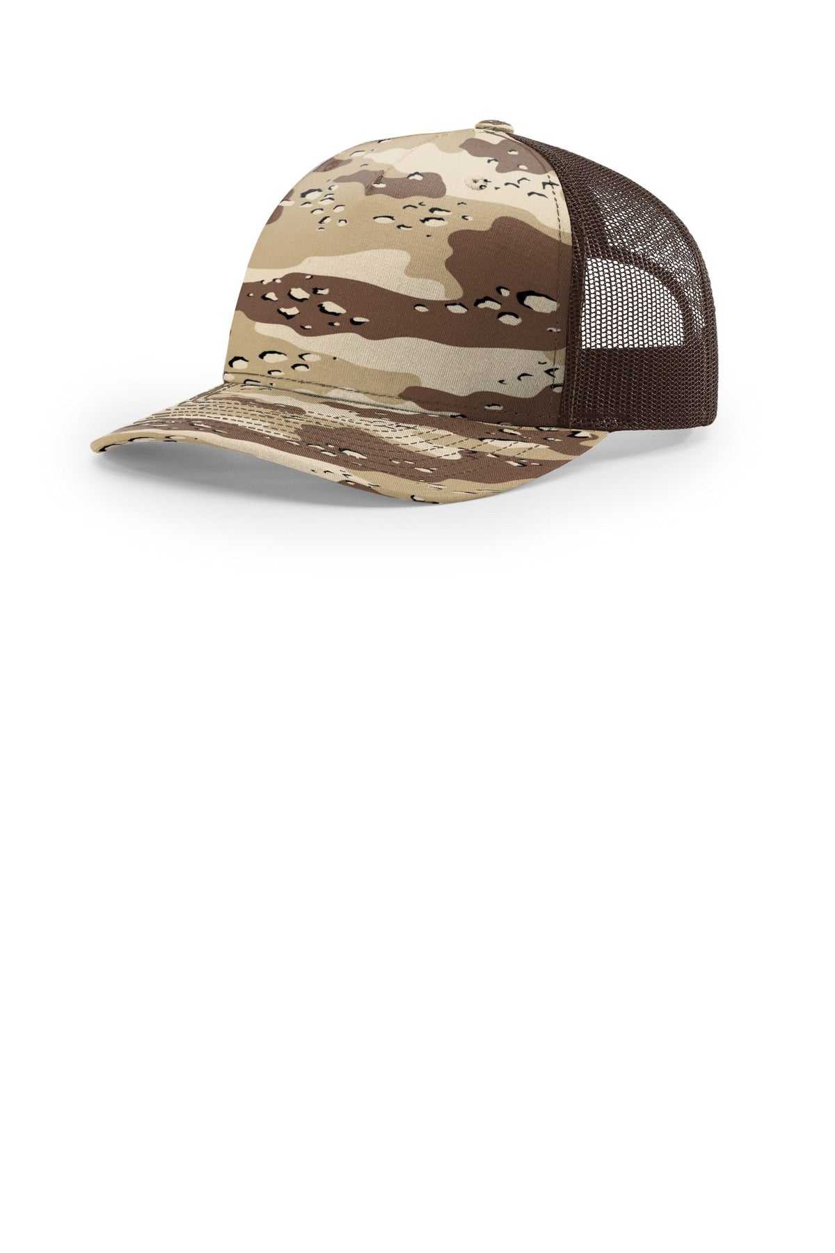richardson printed five-panel trucker 112pfp