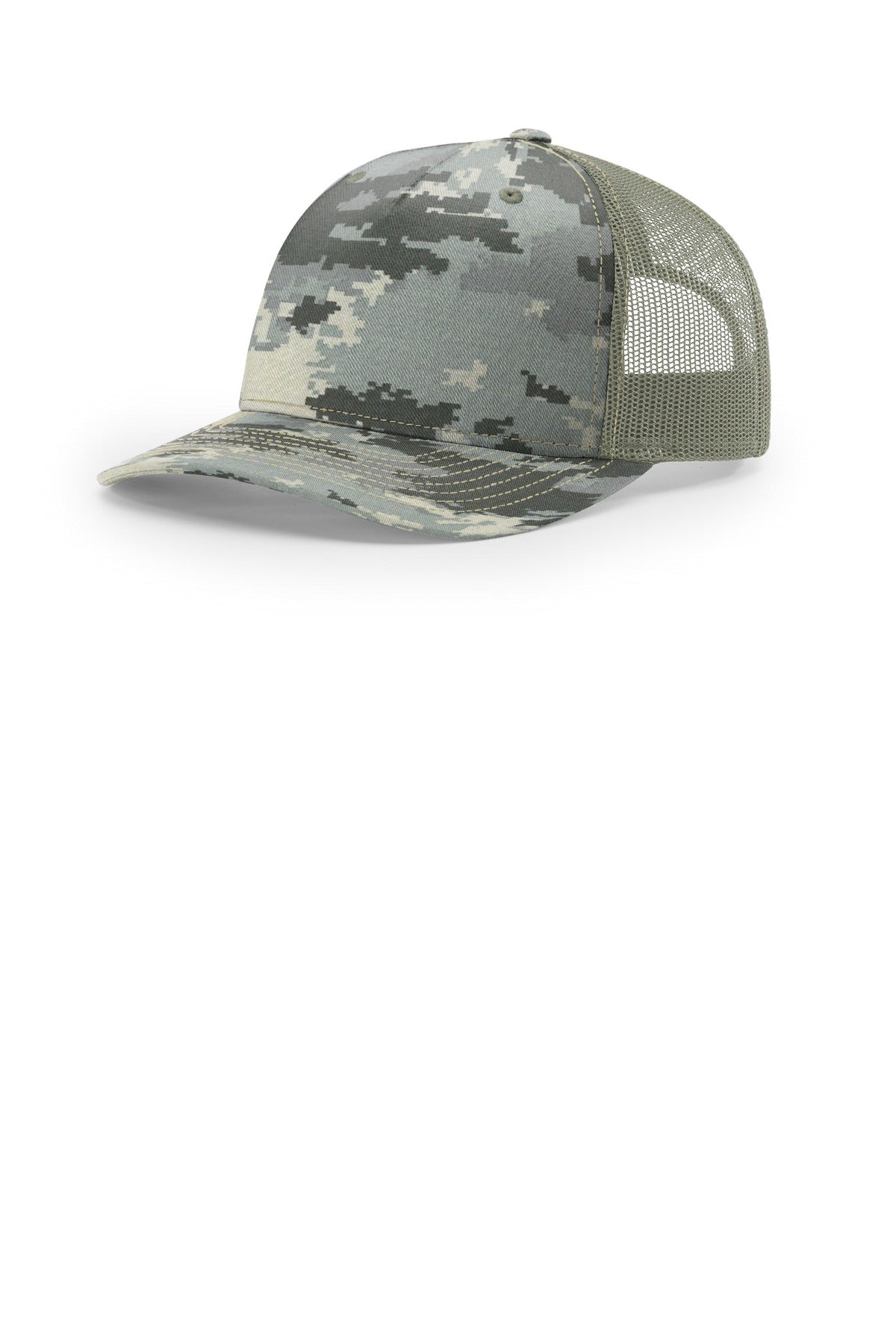 richardson printed five-panel trucker 112pfp