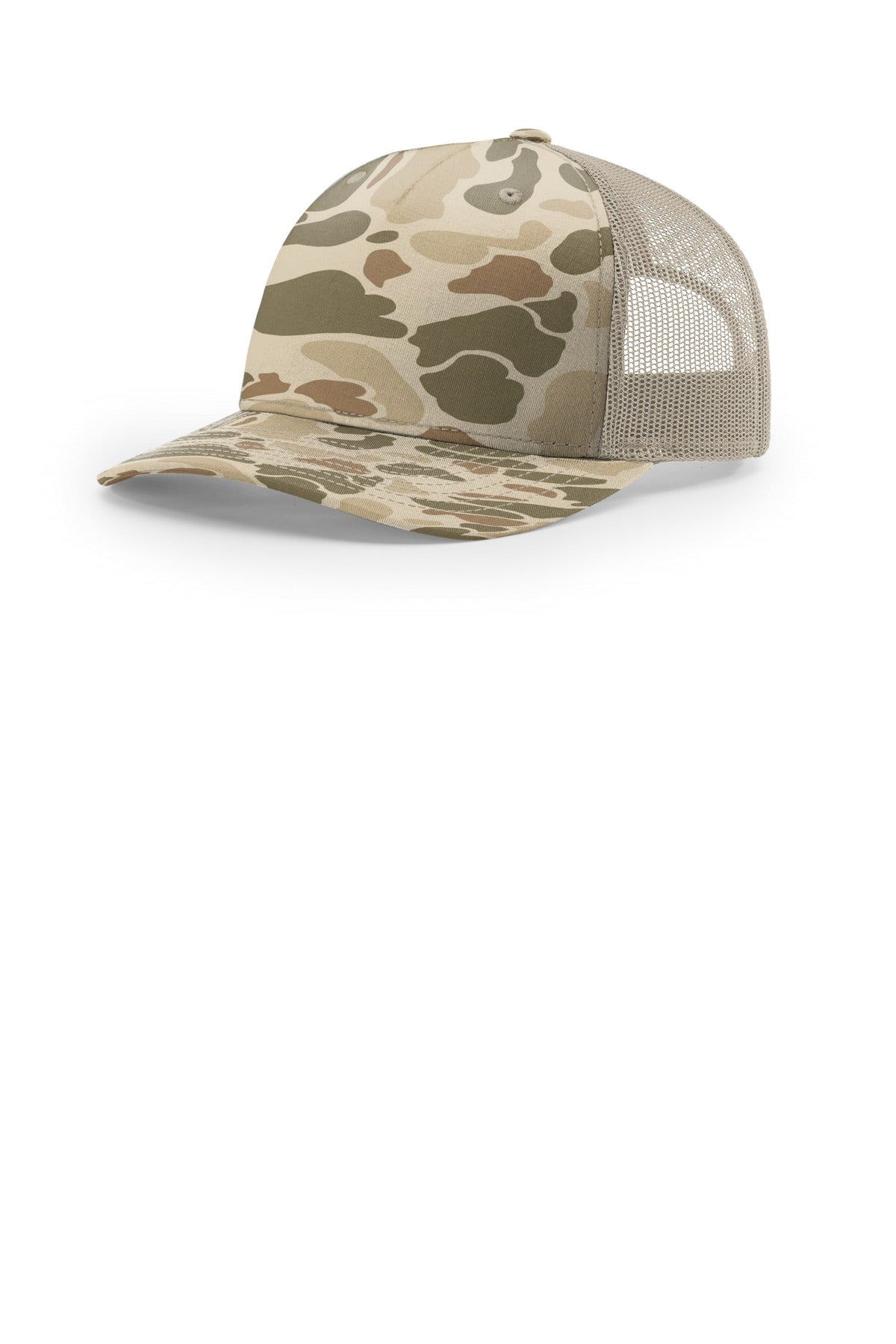 richardson printed five-panel trucker 112pfp