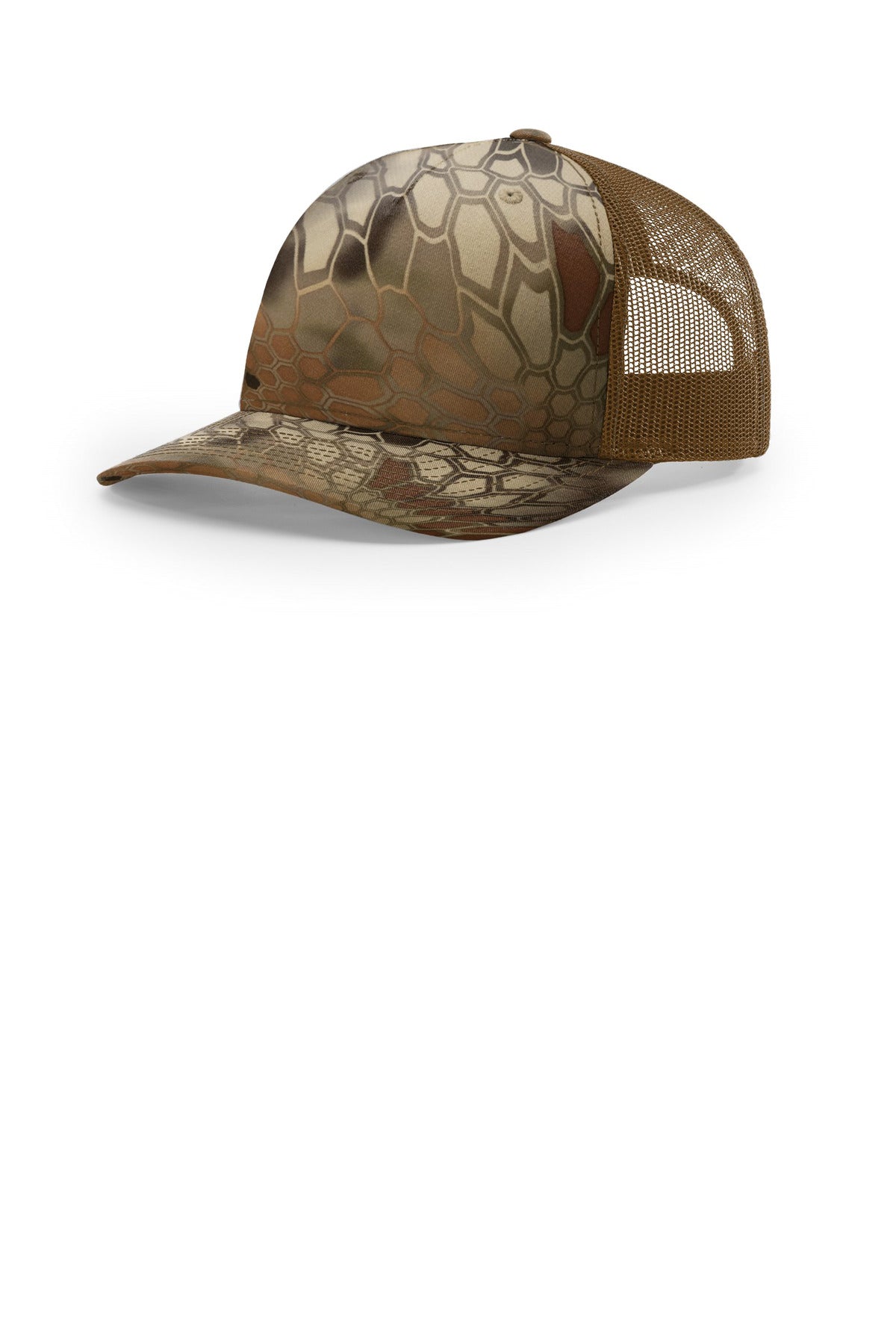 richardson printed five-panel trucker 112pfp