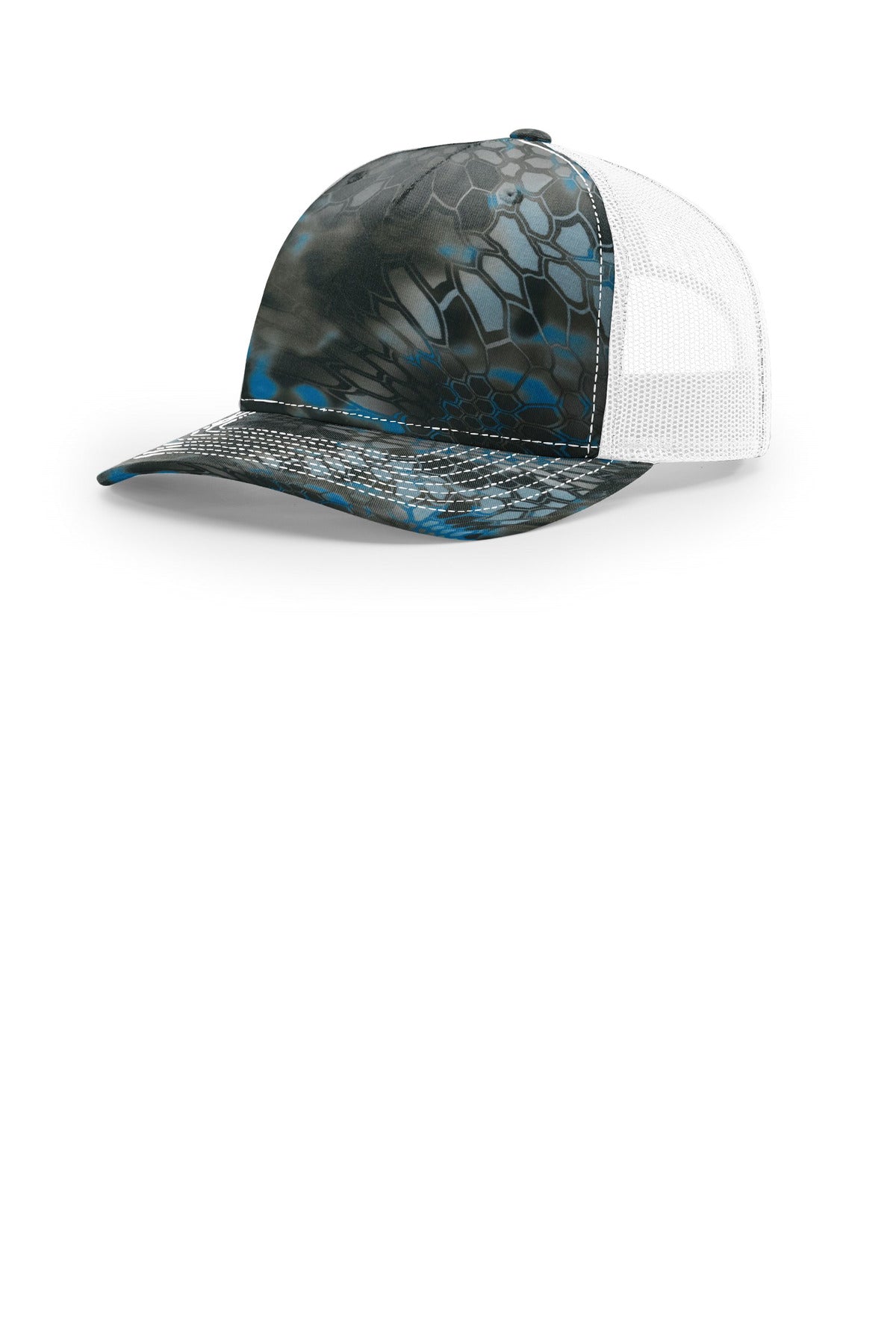richardson printed five-panel trucker 112pfp