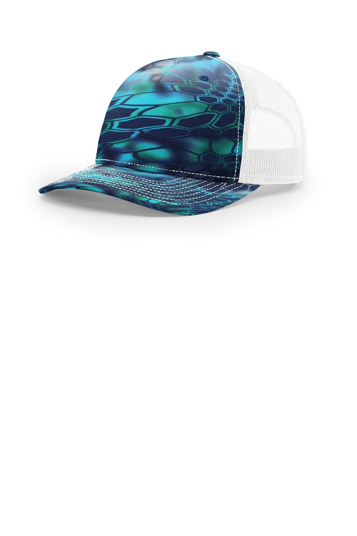richardson printed five-panel trucker 112pfp