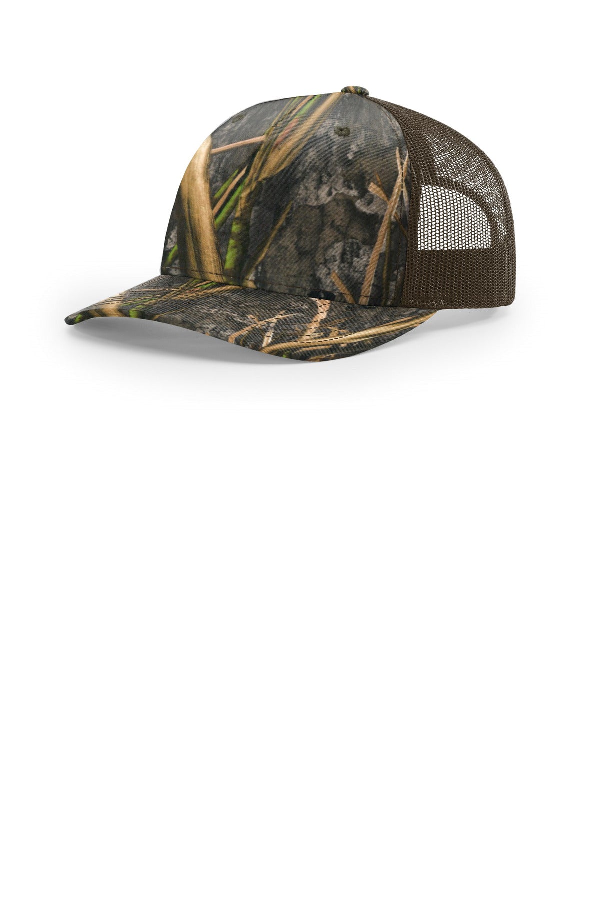 richardson printed five-panel trucker 112pfp