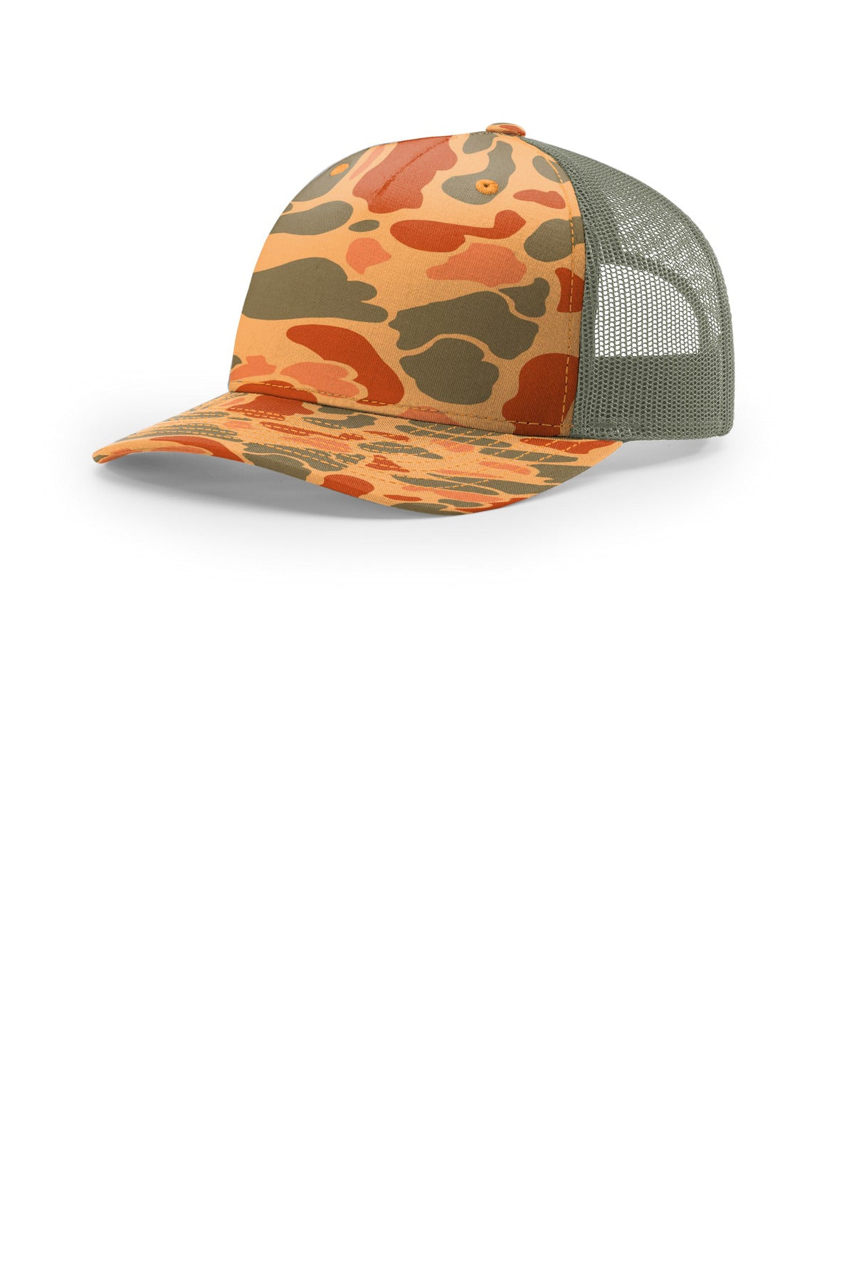 richardson printed five-panel trucker 112pfp