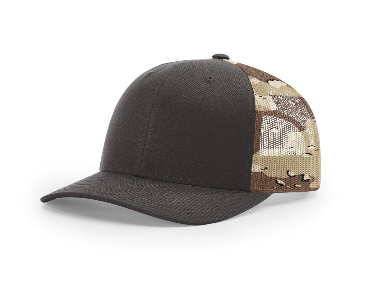 richardson printed mesh trucker 112pm