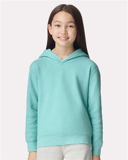 Youth Garment-Dyed Lightweight Fleece Hooded Sweatshirt - 1467Y