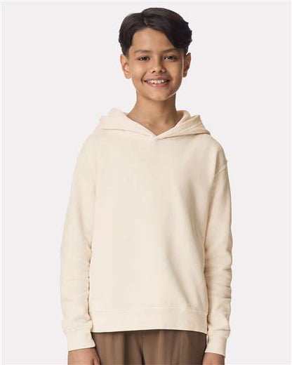 Youth Garment-Dyed Lightweight Fleece Hooded Sweatshirt - 1467Y