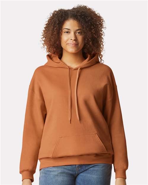 unisex softstyle® midweight hooded sweatshirt - sf500