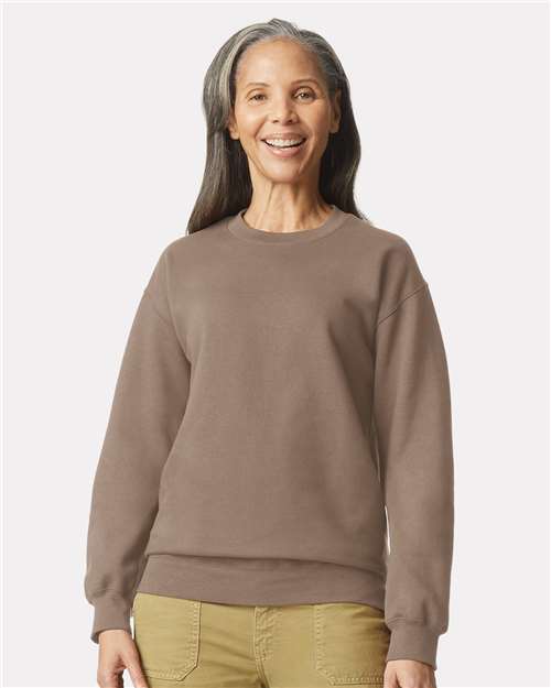 unisex softstyle® midweight crewneck sweatshirt - sf000