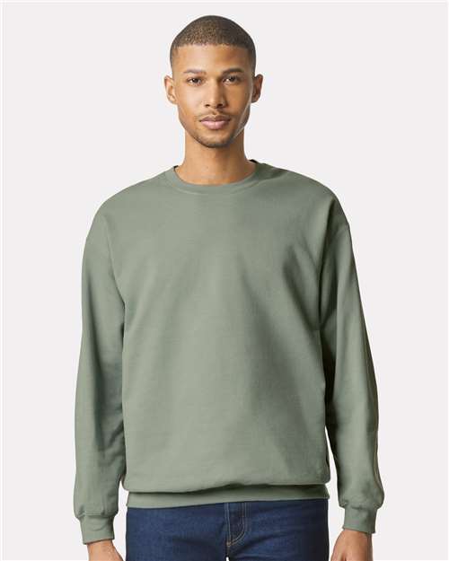 unisex softstyle® midweight crewneck sweatshirt - sf000