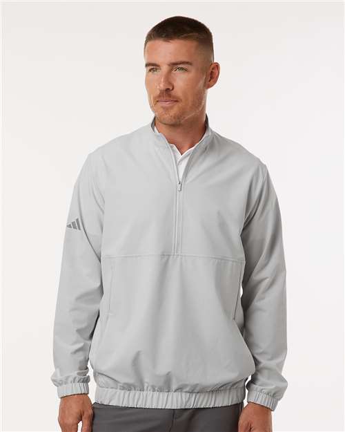 men's stretch woven half-zip pullover - a705