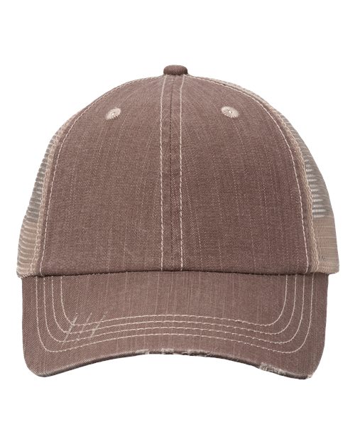 contrast stitch cap - vc990