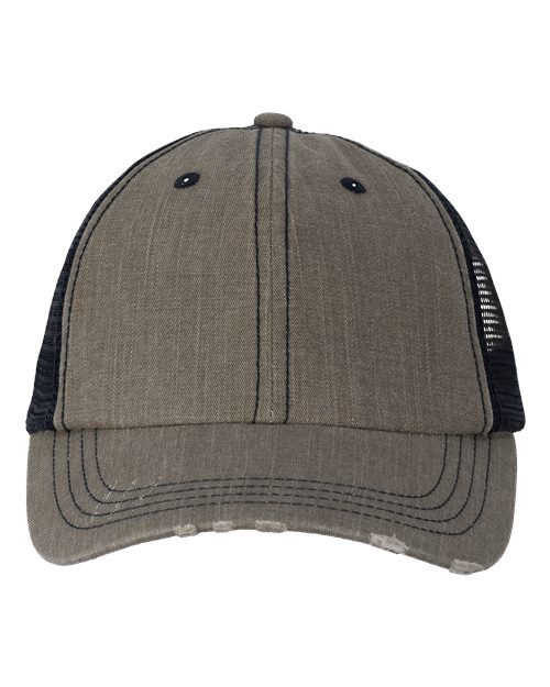 contrast stitch cap - vc990
