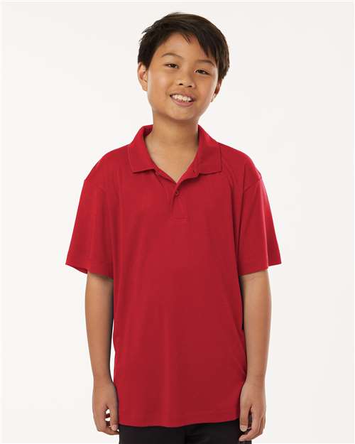 youth pro-lock performance polo - 41800y