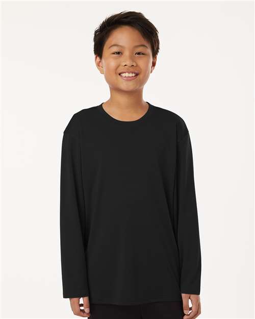 youth pro-lock performance long sleeve t-shirt - 48400y