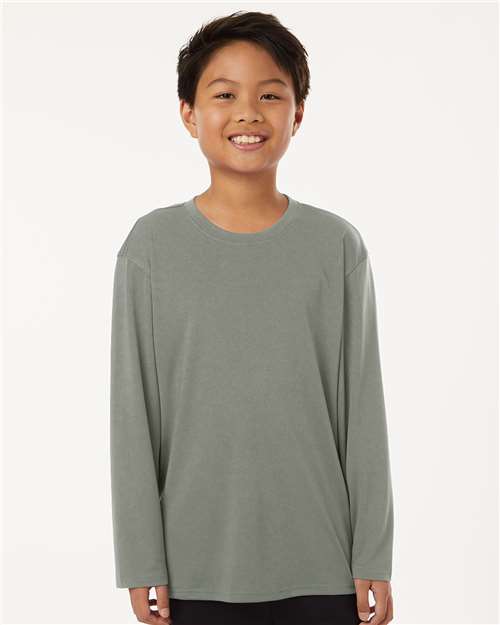 youth pro-lock performance long sleeve t-shirt - 48400y