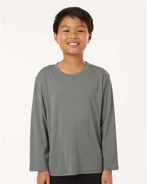 youth pro-lock performance long sleeve t-shirt - 48400y