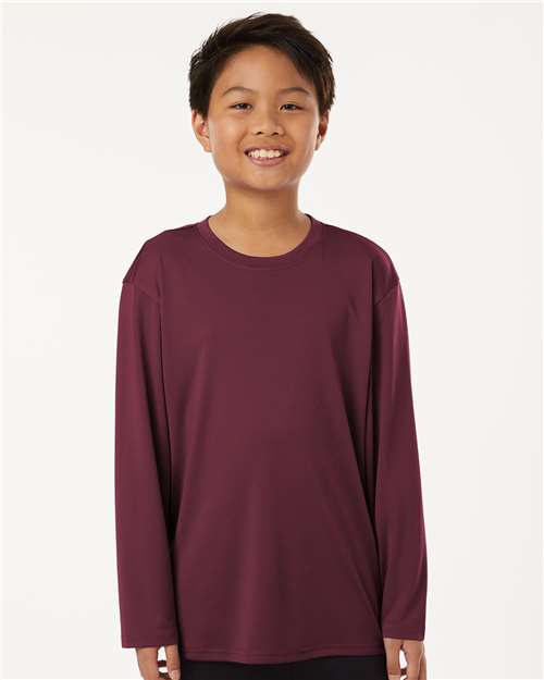 youth pro-lock performance long sleeve t-shirt - 48400y