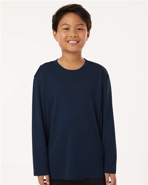 youth pro-lock performance long sleeve t-shirt - 48400y