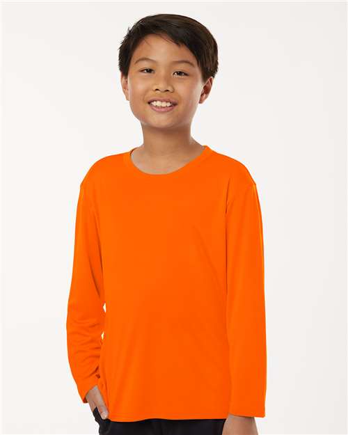 youth pro-lock performance long sleeve t-shirt - 48400y