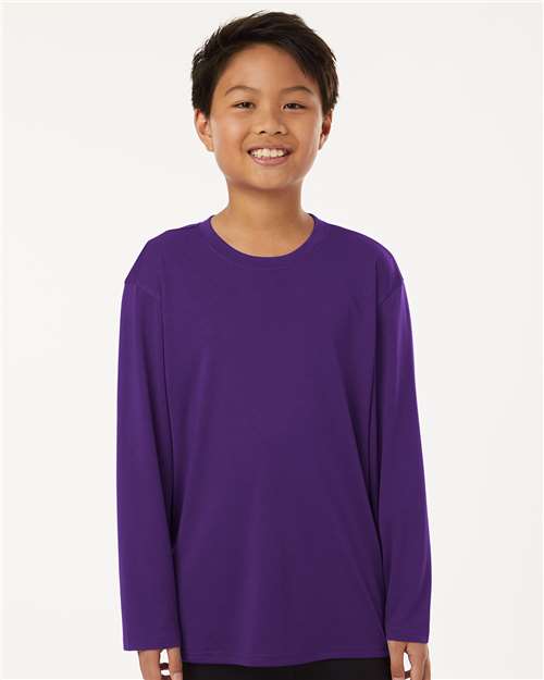 youth pro-lock performance long sleeve t-shirt - 48400y