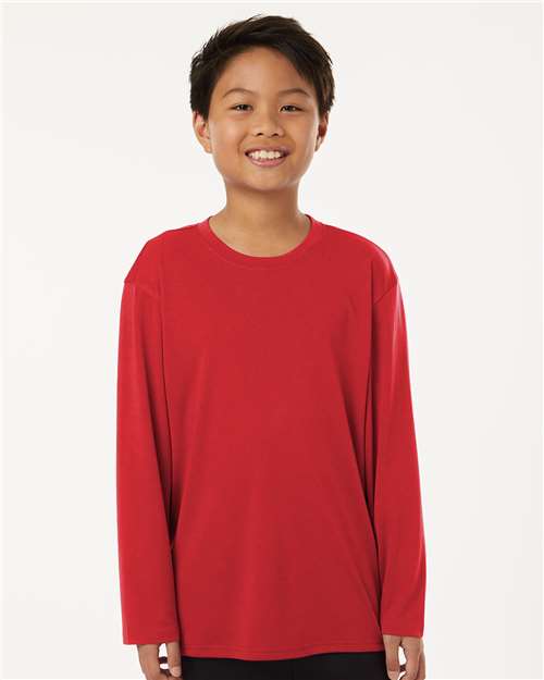 youth pro-lock performance long sleeve t-shirt - 48400y