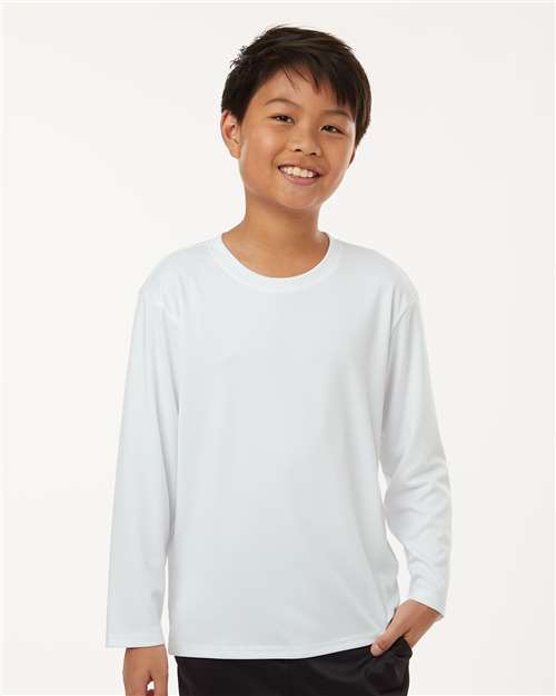 youth pro-lock performance long sleeve t-shirt - 48400y