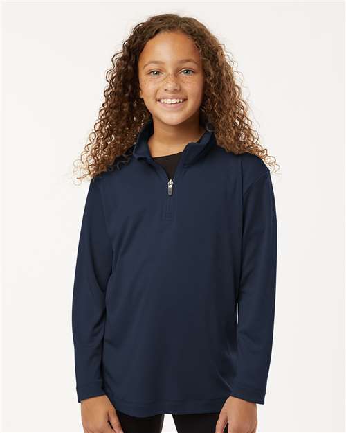 youth pro-lock performance quarter-zip pullover - 41870y