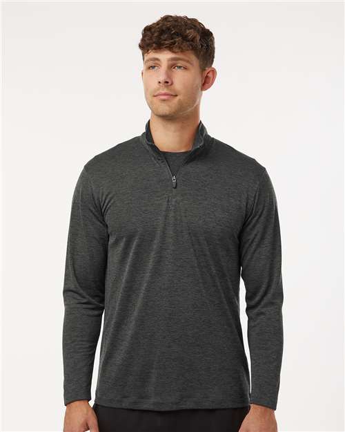 men's pro-lock performance mélange quarter-zip pullover - 4hm700
