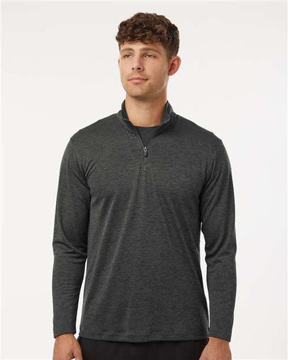 Men's Pro-Lock Performance Mélange Quarter-Zip Pullover - 4HM700