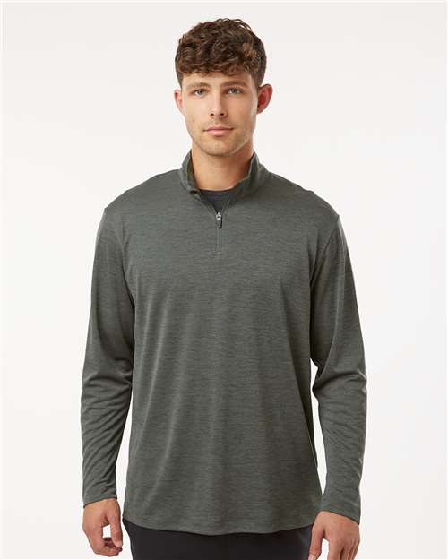 men's pro-lock performance mélange quarter-zip pullover - 4hm700