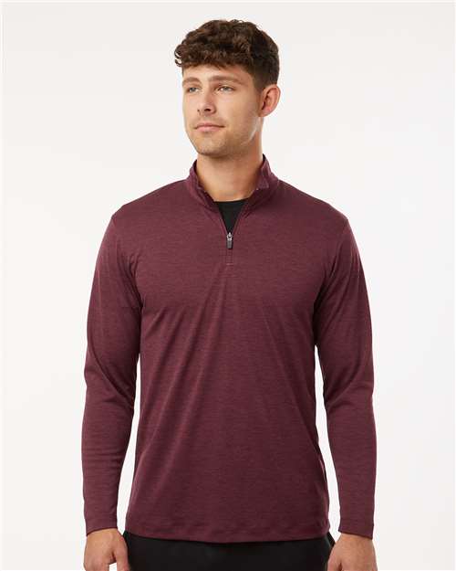 men's pro-lock performance mélange quarter-zip pullover - 4hm700