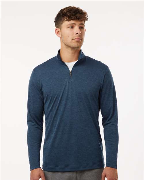 men's pro-lock performance mélange quarter-zip pullover - 4hm700