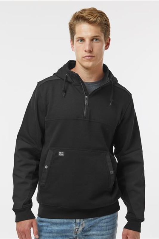Men's Mission Quarter-Zip Hooded Pullover - 7349