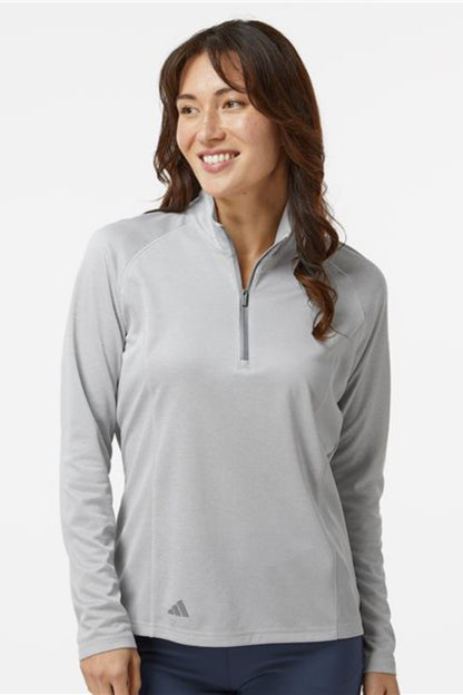 Women's Space Dyed Quarter-Zip Pullover - A594