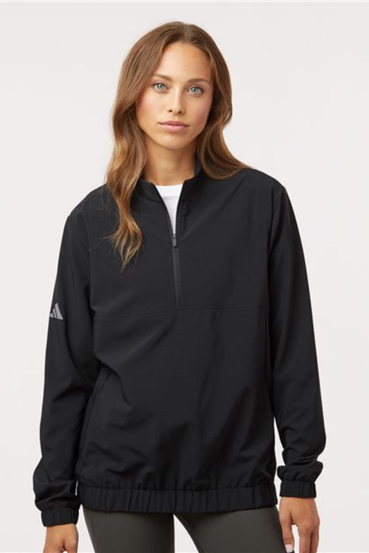 Women's Stretch Woven Half-Zip Pullover - A706