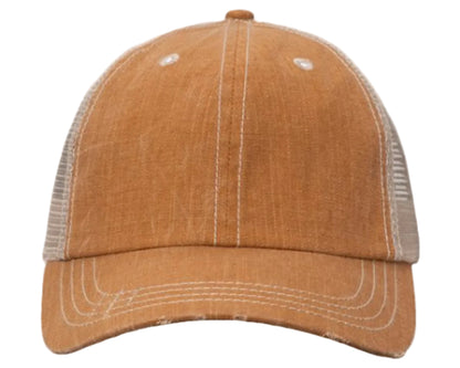 Contrast Stitch Cap - VC990
