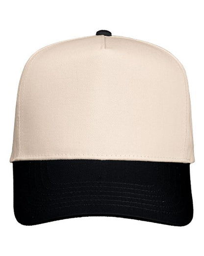 Five-Panel Twill Cap - 8869