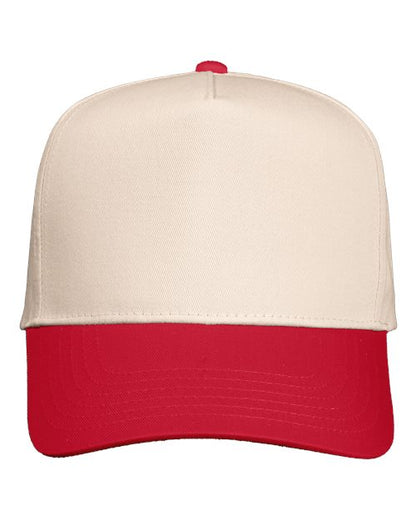 Five-Panel Twill Cap - 8869