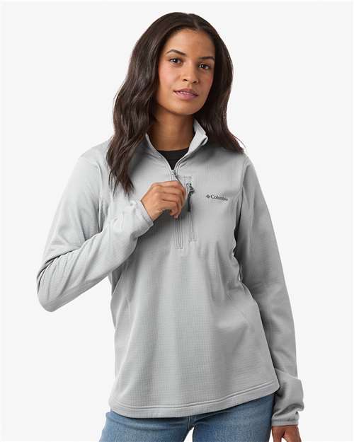 women's essential hike™ grid fleece half-zip pullover - 213624