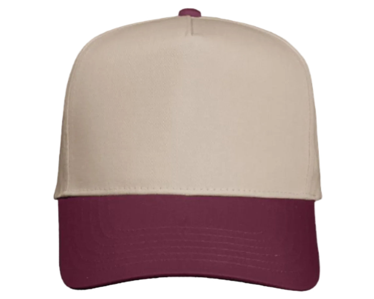 five-panel twill cap - 8869