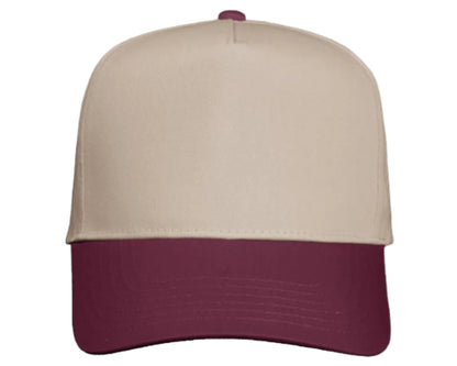 Five-Panel Twill Cap - 8869